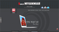 Desktop Screenshot of beautyofmyanmar.com